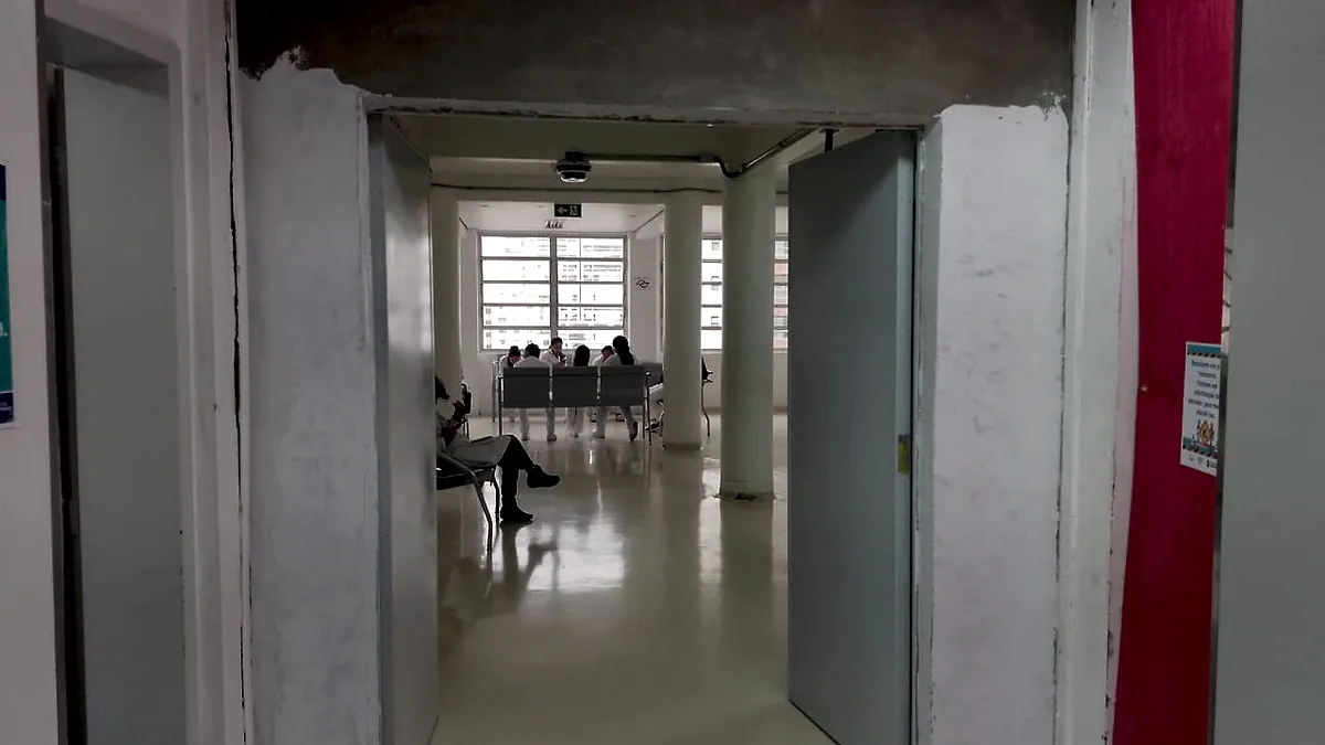 Corredor finalizado — Acabamentos